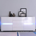 Gloss Sideboard Cabinet Tableware Storage